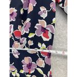 Maurice's  Women's Dress Floral A Line Trumpet Long Sleeve Size Small V Neck Photo 7