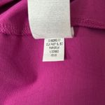 Banana Republic  Halter Neck Tank Top Purple Flowy Pleated Vacation Resort Large Photo 6