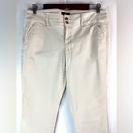American Eagle  Outfitters 10 Skinny Stretch Light Khaki Pants Granolagirl Photo 2