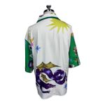 Celestial Fantasy Dragon Print Pajama Set Shirt Shorts Medium Loungewear Unisex Photo 7