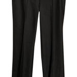 Elie Tahari Charcoal Grey Wide Leg Trouser Pants Womens 12 Dress Pants Wool Photo 0
