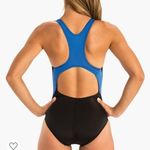 Dolfin  athletic swimsuit black royal size 26 Photo 1