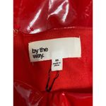 by the way. Red Faux Patent Leather Strapless Bandeau Mini Bodycon Tube Dress XS Photo 2