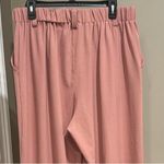 Halara Flex High Waisted Pocket Wide Leg Waffle Work Pants NEW Rose Tan XL Photo 7