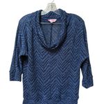 Candie's  Blue Chevron Blouse Photo 0