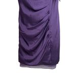 White by Vera Wang Purple Bridesmaid Formal Dress Size 4 Photo 4
