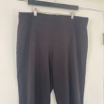 Talbots Black Pull On Pants Size 2Xp Pima Cotton Modal Spandex Comfort Fit Photo 3