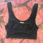 Aritzia wilfred free black cut out sports bra Photo 5