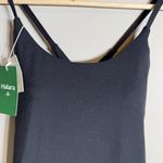 Halara Softlyzero Plush Backless Active Mini Dress Women Small Black Workout NWT Photo 9