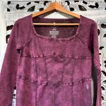 Free People Movement Good Karma Corset Long Sleeve Purple Onesie Size M Photo 7