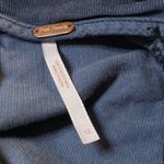 Free People Blue Corduroy Modern Femme Cord Mini Skirt Photo 3