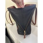 Fossil  Black & Brown Expandable Shoulder Bag Casual Classic Boho Travel Photo 5