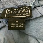 La Femme Denim Blue Dress Off Shoulder Women’s Size M - New York Photo 4