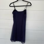 Urban Outfitters  Women’s Small Blue Red Polka Dot Tulle Slip Mini Dress Photo 3