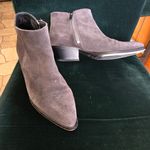 Thursday Boot Co Womens Smoke Gray Suede Downtown BOOTIES 10 Photo 0