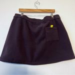 Adidas  Skirt Polar Fleece Noble Purple Drawstring Size XL NWT Photo 1
