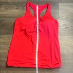 Athleta  Tinker Pink Racerback Tank Top Drawstring Hem Built in Sports Bra XL Photo 7