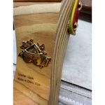 Betsey Johnson Betsey Johnson Clogs Slides Heels Wood Colorful Rose Leather Flower Shoes Photo 1