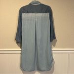 Cloth & Stone Anthropologie two toned Chambray Shirt Dress NO TIE size small Photo 12