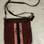 Coach   72412 HORSE & CARRIAGE JACQUARD KITT CROSSBODY WITH MINI LEATHER HANGTAG Photo 0