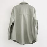 Hilary Radley Collared Button Up Longline Shacket Shirt Outdoor Casual Preppy XL Photo 8