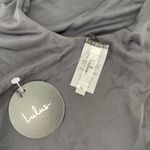 Lulus Black One Piece Swimsuit Thong High Cut Straps M Photo 3