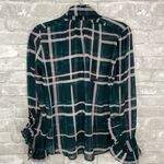 CAbi Cake Ruffle Sheer Long Sleeve Button down Blouse Photo 3