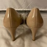 Nude Patent Leather Heels Tan Size 7 Photo 1