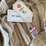 Tarse Wide Leg Palazzo High Waist Casual Sweatpants With Pocakets Yoga Pants New Tan Size XXL Photo 8