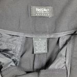 Mossimo Supply Co Mossimo Womens Capri Pants 6 Black Cuffed Straight Leg Flat Front Stretch NEW Photo 8