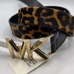 Michael Kors XL  women's Karli Genuine Calf Hair Belt Photo 0