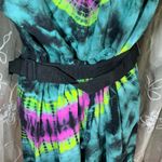 Black Quilted Patent Leather Fanny Pack with Gold Chain Zip Photo 5