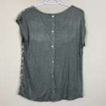 PaperMoon Button Back Top Size Small (F13) Photo 3