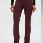 Lululemon NWT Stretch Knit High-Rise Pull-On Pant *Regular Garnet- Size Small Photo 2