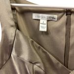 London Times  Satin Tiered Sleeveless V Neck Zip Back Cocktail Dress Womens 4 Photo 9