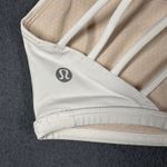 Lululemon  Free To Be Bra Size 6 White Sports Bra Yoga Gym Workout Athleisure Photo 5