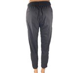 Athleta Women's Black Elastic Waist Ankle Zip Tapered Activewear Sweatpants Sz 4 Photo 2