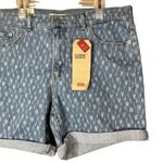 Levi’s Classic Mid Rise Sculpt Shorts Size 8 Blue Photo 1