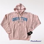 NWT Pacific & Co. Women’s full zip hoodie Destin Florida Heather soft pink XXL Photo 1