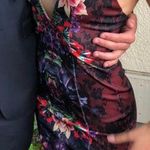 Ginger Fizz Floral Plunge Dress Photo 2