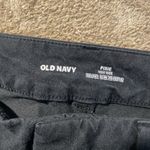 Old Navy  Pants Womens 6 Pixie High Rise Black Straight Ankle Casual Minimalist Photo 1