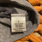 Nollie Vintage Y2K Gray and Black Striped Women’s Long Sleeve Shirt Photo 7