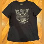 Wrangler  x yellowstone don’t make be go‎ Beth Dutton on you tee size MED cowgirl Photo 0