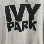 Ivy Park  Beyoncé Hoodie Women's Medium Gray Pullover Sweatshirt Long Sleeve Photo 6