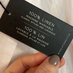 H by Halston H Halston NWT white 100% linen boyfriend blazer small Photo 6