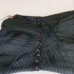 BCBGMAXAZRIA strapless feathers jewel detail dress Size 2 Photo 2