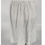 Lulus Women Apron Dress Size Small Black/White Stripe Crossback‎ Open back Size M Photo 2