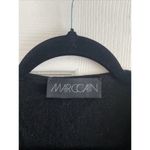 Marc Cain Women's Black Wool Blend Sleeveless Vest Size N4 Tie Front XL Laggen‎ Photo 1