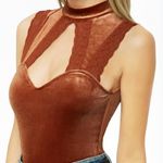 Forever 21 NWT Velvet Bodysuit Photo 1