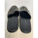 Dockers Women's Slip On Clogs Laser Cut Low Heels Leather Stud Black Size 6.5 M Photo 5